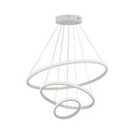 Casa si Gradina - Corpuri si surse de iluminat - Lustre si pendule - Lustra LED 8018-VT, 32W, 3880lm, lumina calda, IP20, alba, V-Tac - Infinity.ro