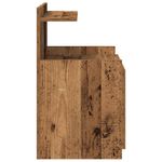 Casa si Gradina - Mobilier - Comode si corpuri - Noptiere - Noptiere 2 buc. cu 2 sertare, lemn vechi, 40x36,5x62 cm - Infinity.ro