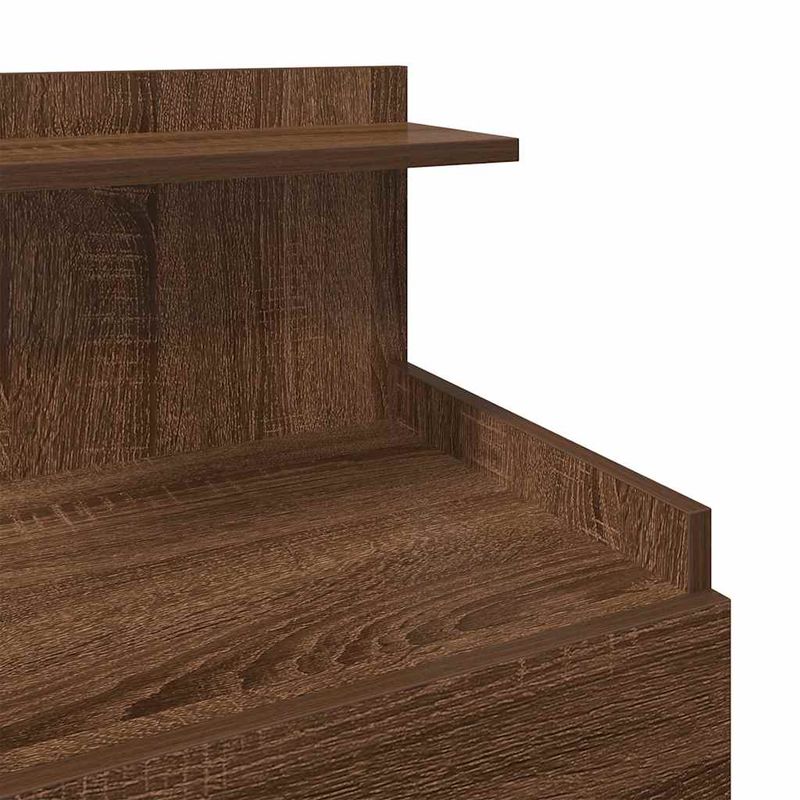 Casa si Gradina - Mobilier - Comode si corpuri - Noptiere - Noptiere 2 buc. cu 2 sertare, stejar maro, 40x36,5x62 cm - Infinity.ro