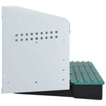 Petshop - Accesorii petshop - Culcusuri si custi - Custi interior si exterior - Cuibar pentru gaini cu 3 compartimente, montat pe perete, otel galvanizat - Infinity.ro