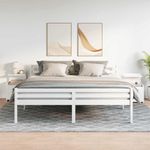 Casa si Gradina - Mobilier - Comode si corpuri - Noptiere - Noptiere 2 buc. cu 2 sertare, alb, 40x36,5x62 cm - Infinity.ro