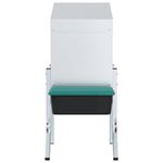 Petshop - Accesorii petshop - Culcusuri si custi - Custi interior si exterior - Cuib pentru gaini cu 1 compartiment si picioare, otel galvanizat - Infinity.ro