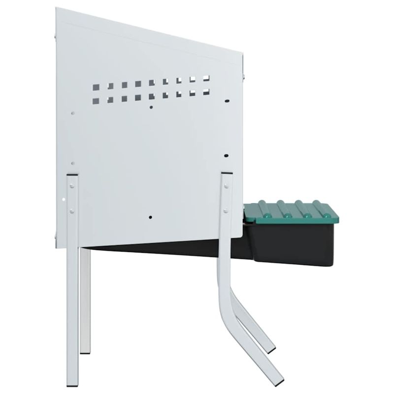 Petshop - Accesorii petshop - Culcusuri si custi - Custi interior si exterior - Cuib pentru gaini cu 1 compartiment si picioare, otel galvanizat - Infinity.ro