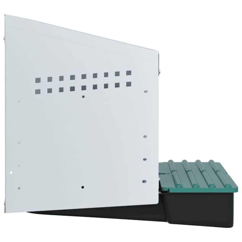 Petshop - Accesorii petshop - Culcusuri si custi - Custi interior si exterior - Cuibar pentru gaini cu 2 compartimente, montat pe perete, otel galvanizat - Infinity.ro