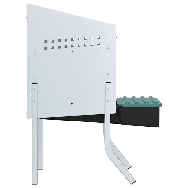 Petshop - Accesorii petshop - Culcusuri si custi - Custi interior si exterior - Cuib pentru gaini cu 1 compartiment si picioare, otel galvanizat - Infinity.ro