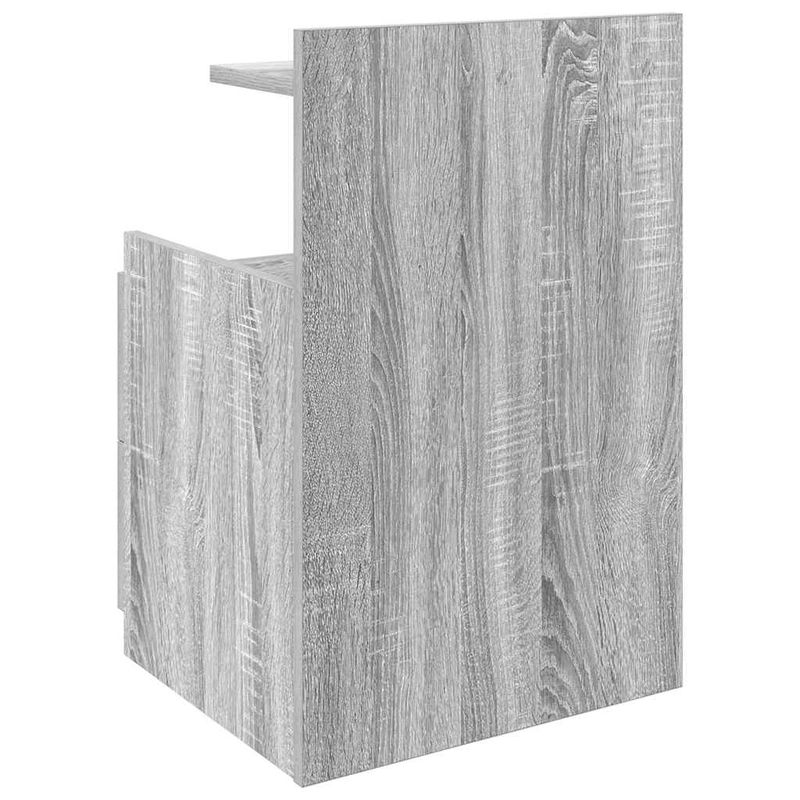 Casa si Gradina - Mobilier - Comode si corpuri - Noptiere - Noptiere 2 buc. cu 2 sertare gri Sonoma 40x36,5x62 cm - Infinity.ro