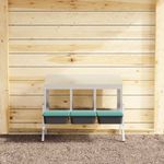 Petshop - Accesorii petshop - Culcusuri si custi - Custi interior si exterior - Cuib pentru gaini cu 3 compartimente si picioare, otel galvanizat - Infinity.ro