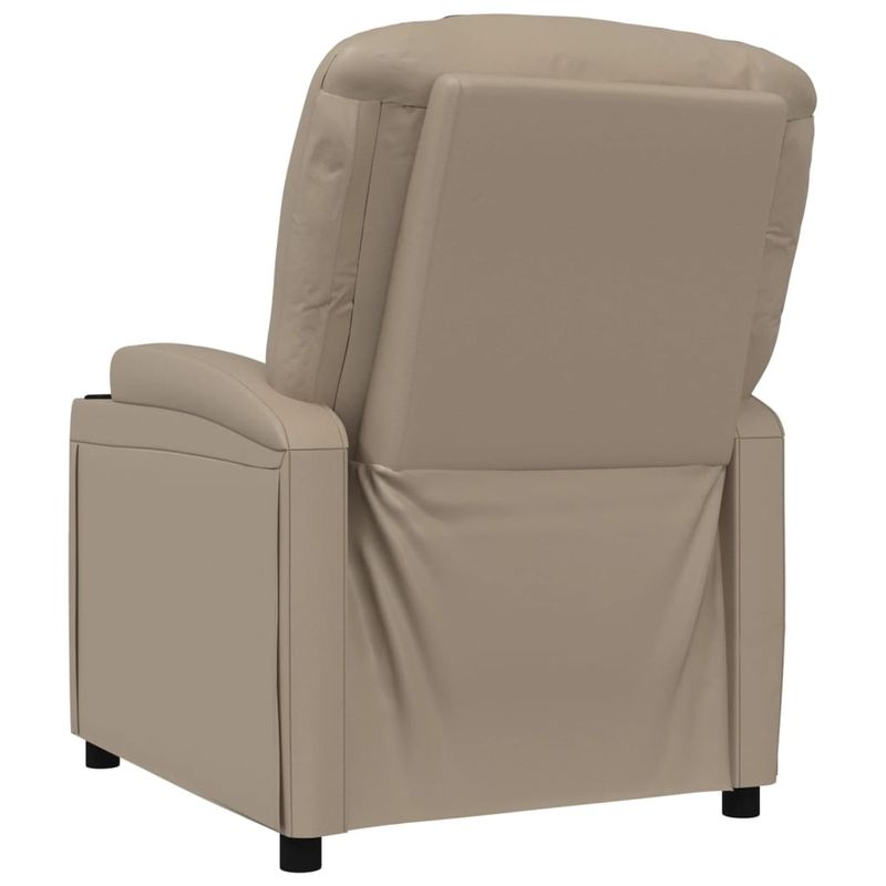 Casa si Gradina - Mobilier - Scaune si fotolii - Fotolii - Fotoliu rabatabil, cappuccino, piele ecologica - Infinity.ro