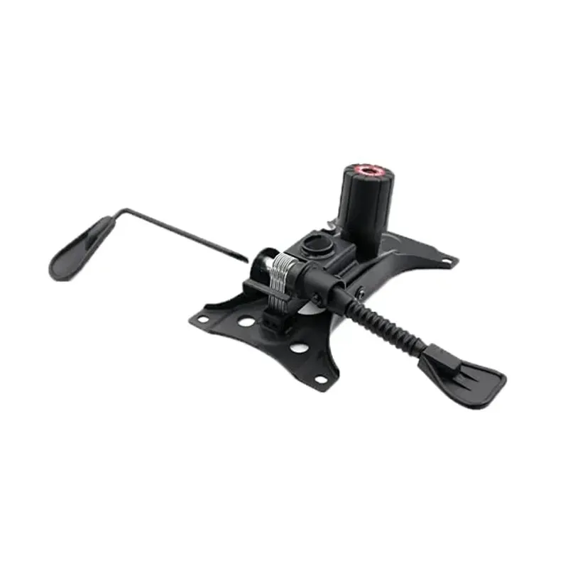 Casa si Gradina - Mobilier - Feronerie si accesorii mobila - Set placuta balans metalica, 25 cm x 15 cm si cilindru piston, gaz, pentru scaune birou, negru, 35 cm - Infinity.ro