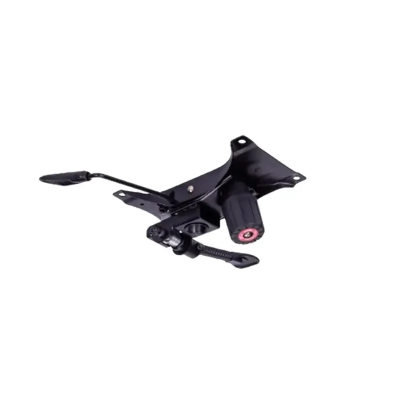 Casa si Gradina - Mobilier - Feronerie si accesorii mobila - Set placuta balans metalica, 25 cm x 15 cm si cilindru piston, gaz, pentru scaune birou, negru, 35 cm - Infinity.ro