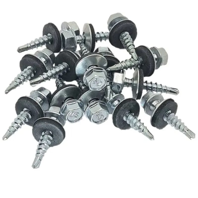 Casa si Gradina - Constructii - Feronerie si accesorii - Suruburi, dibluri si accesorii uz general - Surub autoforant pentru tigla metalica/tabla - 4.8 x 35 mm - 250 buc., - Infinity.ro