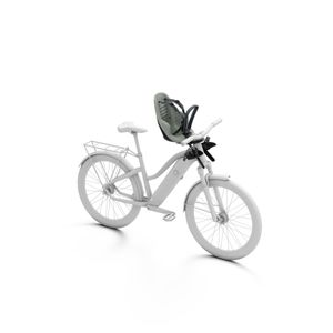 Scaun pentru copii, Thule Yepp 2 Mini Agave Front mounted, cu montare pe bicicleta in fata