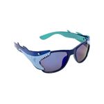 Fashion, accesorii si bijuterii - Copii - Accesorii copii - Ochelari de soare copii - Ochelari de soare pentru copii, model dinozaur cu dinti si rame albastre - Infinity.ro