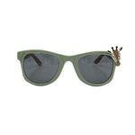 Fashion, accesorii si bijuterii - Copii - Accesorii copii - Ochelari de soare copii - Ochelari de soare pentru copii, model girafa cu rame verzi - Infinity.ro