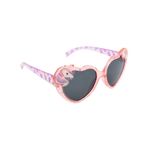 Fashion, accesorii si bijuterii - Copii - Accesorii copii - Ochelari de soare copii - Ochelari de soare pentru copii, model inima roz cu sclipici, unicorn si curcubeu decorativ - Infinity.ro