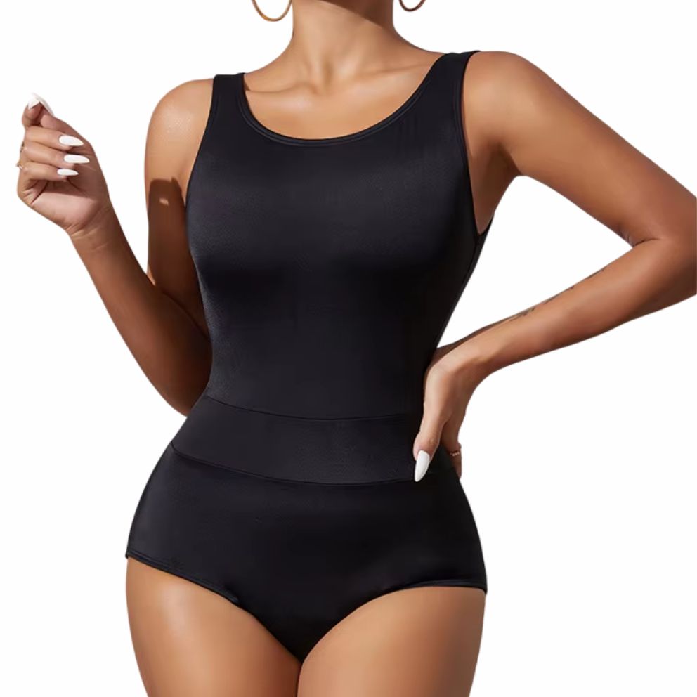 Costum de Baie Menstrual - Miriam - L, Negru
