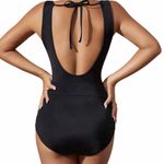 Fashion, accesorii si bijuterii - Femei - Lenjerie si pijamale femei - Costume de baie femei - Costum de Baie Menstrual - Miriam - S, Negru - Infinity.ro