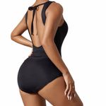 Fashion, accesorii si bijuterii - Femei - Lenjerie si pijamale femei - Costume de baie femei - Costum de Baie Menstrual - Miriam - S, Negru - Infinity.ro