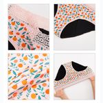 Fashion, accesorii si bijuterii - Femei - Lenjerie si pijamale femei - Lenjerie intima femei - Chiloti Menstruali Multicolori - Model Citrus - XL, Roz - Model Citrus - Infinity.ro