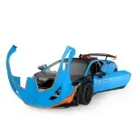 Jucarii, Copii si Bebe - Jucarii si jocuri - Vehicule si jucarii cu telecomanda - Masinute - Masina Cu Telecomanda Lamborghini Huracan Sto Albastru Scara 1 La 14 - Infinity.ro