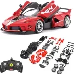 Jucarii, Copii si Bebe - Jucarii si jocuri - Vehicule si jucarii cu telecomanda - Masinute - Masinuta Construibila Cu Telecomanda Ferrari Fxxk Evo Scara 1 La 18 - Infinity.ro