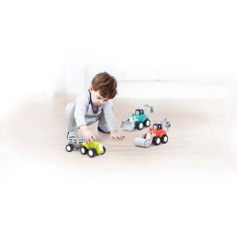 Jucarii, Copii si Bebe - Jucarii si jocuri - Jucarii bebelusi - Jucarii interactive bebelusi - Masinuta De Constructii Cu Frictiune - Infinity.ro