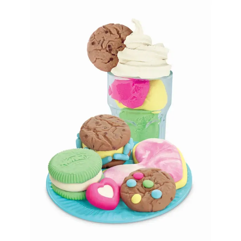 Jucarii, Copii si Bebe - Jucarii si jocuri - Jucarii & jocuri educative - Jocuri si jucarii educative - Play Doh Kitchen Creations Set De Gatit Fursecuri - Infinity.ro