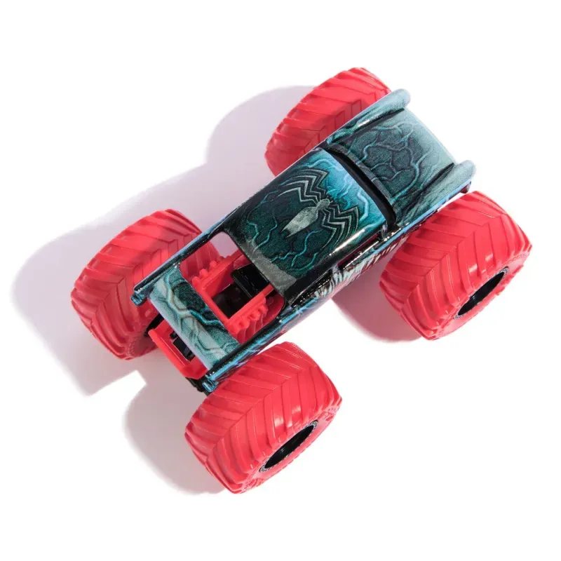 Jucarii, Copii si Bebe - Jucarii si jocuri - Vehicule si jucarii cu telecomanda - Utilaje constructie de jucarie - Monster Jam Marvel Camion Gigant Venom Scara 1 La 64 - Infinity.ro