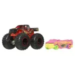 Jucarii, Copii si Bebe - Jucarii si jocuri - Vehicule si jucarii cu telecomanda - Masinute - Hot Wheels Monster Truck Si Masinuta Metalica Scorcher - Infinity.ro
