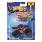 Jucarii, Copii si Bebe - Jucarii si jocuri - Vehicule si jucarii cu telecomanda - Masinute - Hot Wheels Monster Truck Si Masinuta Metalica Scorcher - Infinity.ro