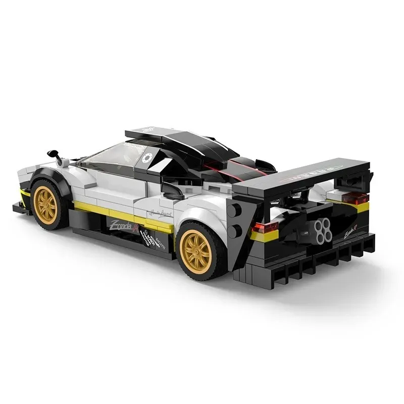 Jucarii, Copii si Bebe - Jucarii si jocuri - Vehicule si jucarii cu telecomanda - Masinute - Masinuta Construibila Pagani Zonda R Scara 1 La 28 - Infinity.ro