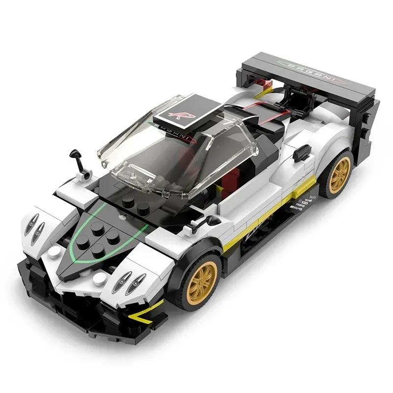 Jucarii, Copii si Bebe - Jucarii si jocuri - Vehicule si jucarii cu telecomanda - Masinute - Masinuta Construibila Pagani Zonda R Scara 1 La 28 - Infinity.ro