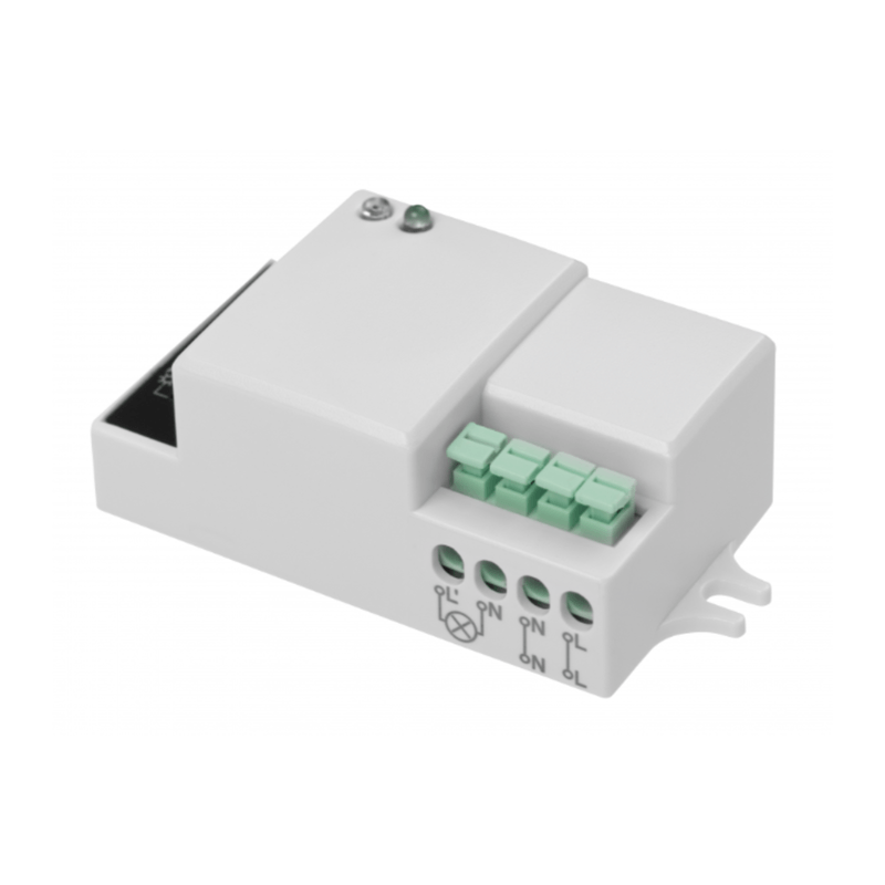 Casa si Gradina - Electrice - Smart Home - Centrale si module smart home - Senzor de Miscare, GTV, Unghi de Functionare 360°, Raza de Actiune 15m, max 1.200W, 220-240V, 50-60HZ, Alb - Infinity.ro