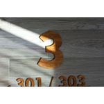 Casa si Gradina - Gradina si terasa - Decoratiuni exterior - Ornamente gradina - Semn Numere de Camera Etaj HH1656 Personalizabil pentru Hol 38x42cm - Infinity.ro