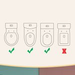 Jucarii, Copii si Bebe - Igiena si ingrijire - Baia bebelusului - Olite si reductoare WC - Reductor WC pentru Copii cu Scarita, Plabil, Reglabil pe Inaltime, Colac Moale, 42.6 x 55 x 41.5 cm, Rose, Teal - Infinity.ro