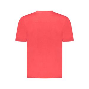 U.S. Grand POLO Tricou barbati cu imprimeu din bumbac, regular fit, rosu,