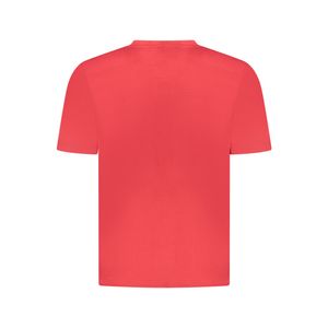 U.S. Grand POLO Tricou barbati cu imprimeu din bumbac, regular fit, rosu,