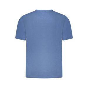 U.S. Grand POLO Tricou barbati cu imprimeu din bumbac, regular fit, albastru,