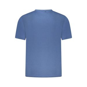 U.S. Grand POLO Tricou barbati cu imprimeu din bumbac, regular fit, albastru,