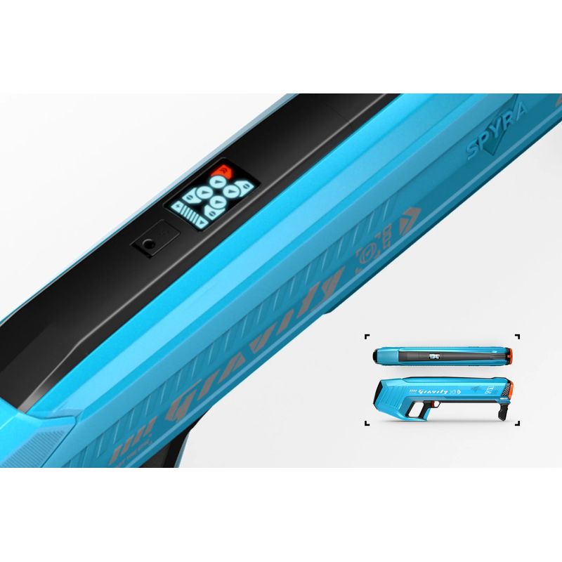 Sport si Outdoor - Accesorii si echipamente sportive - Sporturi de precizie - SpyraGravity, albastru, primul lansator de bombe cu apa din lume - Infinity.ro