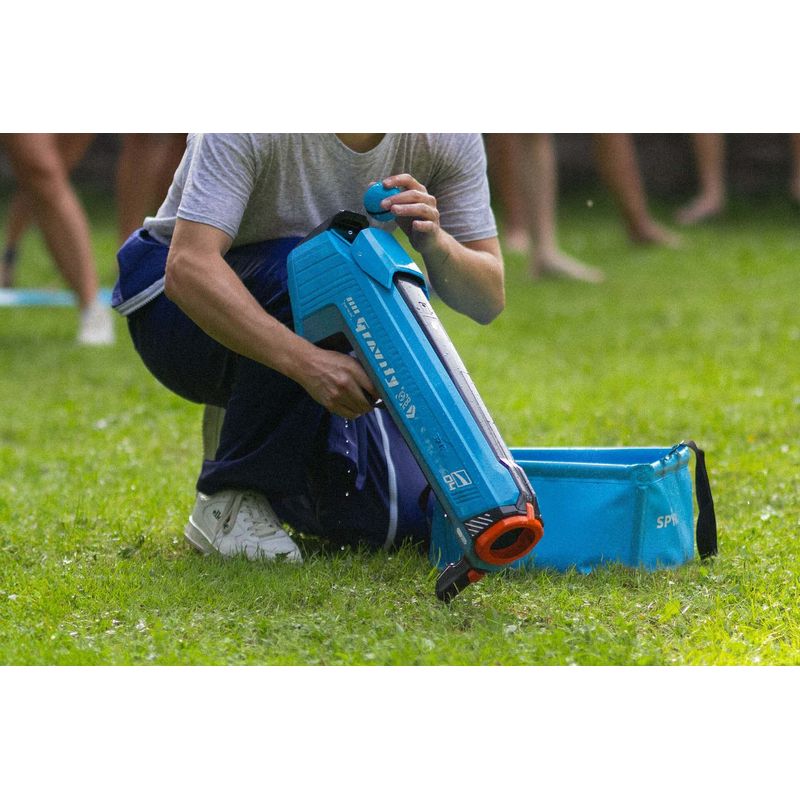 Sport si Outdoor - Accesorii si echipamente sportive - Sporturi de precizie - SpyraGravity, albastru, primul lansator de bombe cu apa din lume - Infinity.ro