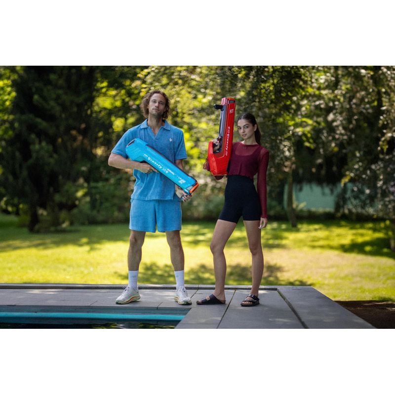 Sport si Outdoor - Accesorii si echipamente sportive - Sporturi de precizie - SpyraGravity, albastru, primul lansator de bombe cu apa din lume - Infinity.ro