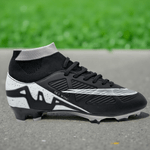 Sport si Outdoor - Echipament Sportiv - Incaltaminte sport - Pantofi sport - Ghete de fotbal Sky Wing C9838, cu glezniera si crampoane, pentru iarba sau sintetic 38 negru - Infinity.ro