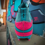 Sport si Outdoor - Echipament Sportiv - Incaltaminte sport - Pantofi sport - Ghete de fotbal Sky Wing C9838, cu glezniera si crampoane, pentru iarba sau sintetic 32 turcoaz - Infinity.ro