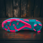 Sport si Outdoor - Echipament Sportiv - Incaltaminte sport - Pantofi sport - Ghete de fotbal Sky Wing C9838, cu glezniera si crampoane, pentru iarba sau sintetic 32 turcoaz - Infinity.ro