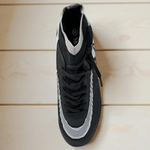 Sport si Outdoor - Echipament Sportiv - Incaltaminte sport - Pantofi sport - Ghete de fotbal Sky Wing C9838, cu glezniera si crampoane, pentru iarba sau sintetic 32 negru - Infinity.ro