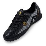 Sport si Outdoor - Echipament Sportiv - Incaltaminte sport - Pantofi sport - Ghete de fotbal Sky Wing, 9895 pentru teren sintetic, cusute in varf 38 negru - Infinity.ro