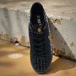 Sport si Outdoor - Echipament Sportiv - Incaltaminte sport - Pantofi sport - Ghete de fotbal Sky Wing, 9895 pentru teren sintetic, cusute in varf 38 negru - Infinity.ro