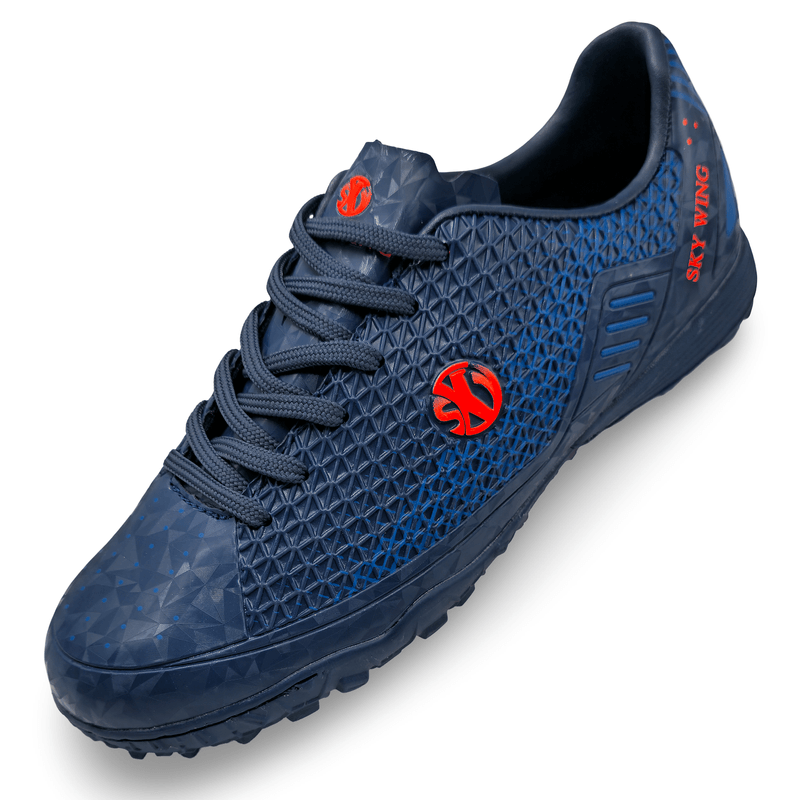 Sport si Outdoor - Echipament Sportiv - Incaltaminte sport - Pantofi sport - Ghete de fotbal Sky Wing, 9895 pentru teren sintetic, cusute in varf 36 bleumarin - Infinity.ro