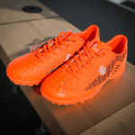 Sport si Outdoor - Echipament Sportiv - Incaltaminte sport - Pantofi sport - Ghete de fotbal Sky Wing, 9895 pentru teren sintetic, cusute in varf 38 portocaliu - Infinity.ro